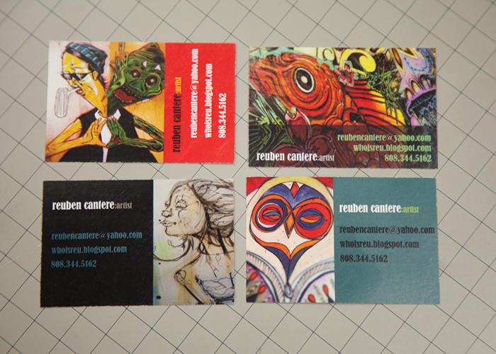 Artist Business Cards