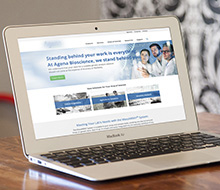 Brand Guide and Website for a Bioscience Company